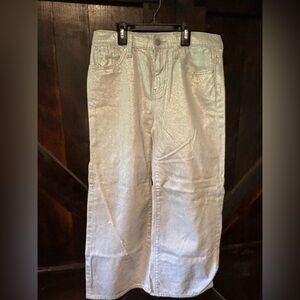 Old Navy Kids high rise baggy wide leg Silver Jeans